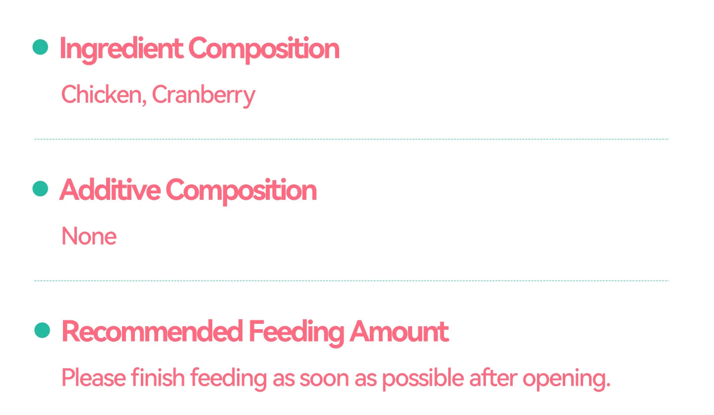 Chanbuni Cat Snack Food Cats Cat Food Food for Cats Sweets for Dogs Baby Valley for a Dog Natural Pet Treats