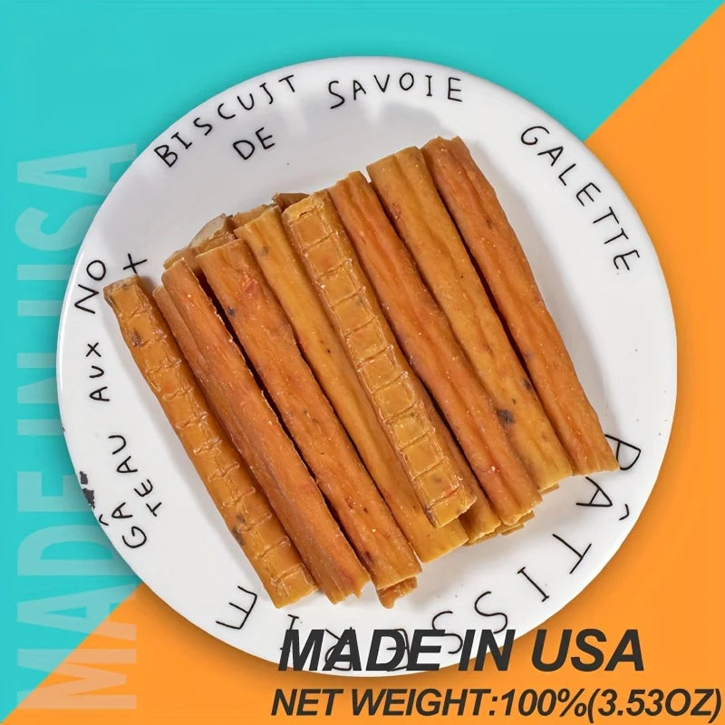 Pet Food Dog Snacks Delicious Beef Jerky/Duck Jerky/Chicken Sweet Potato Sticks/Turkey Meatballs/Dried Salmon Pet Food for Dogs