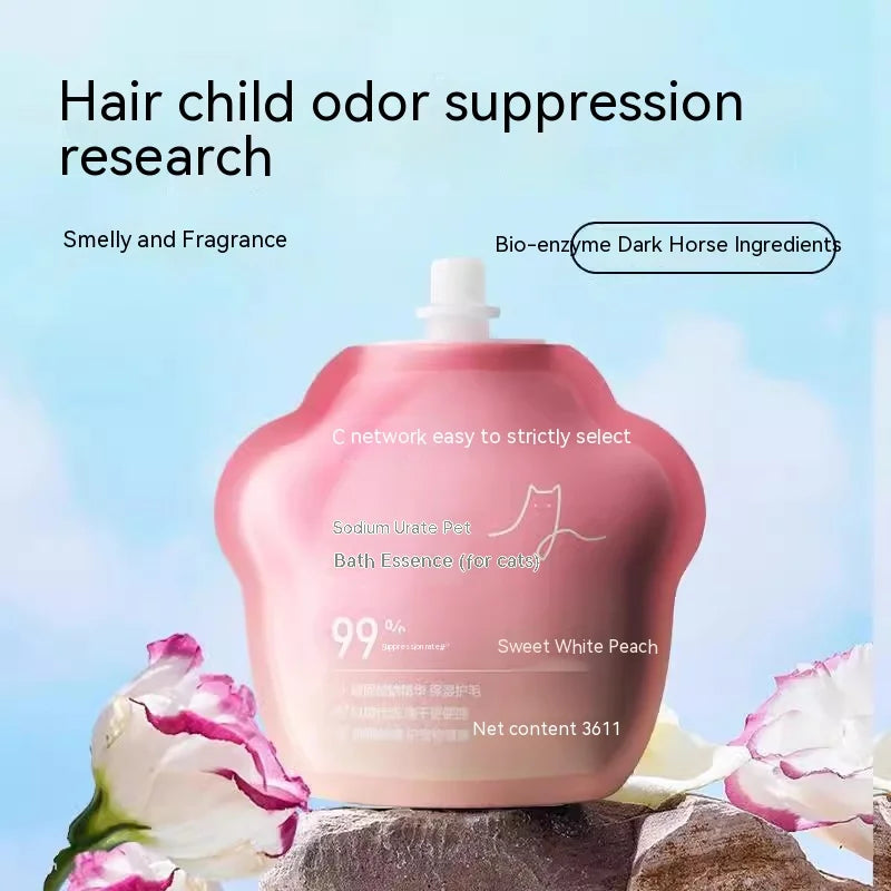 Pet Wash Free Gloves Cleaning Pet Decontamination Cleaning Massage Grooming Dog and Cat Supplies Wash Free Essence Gloves