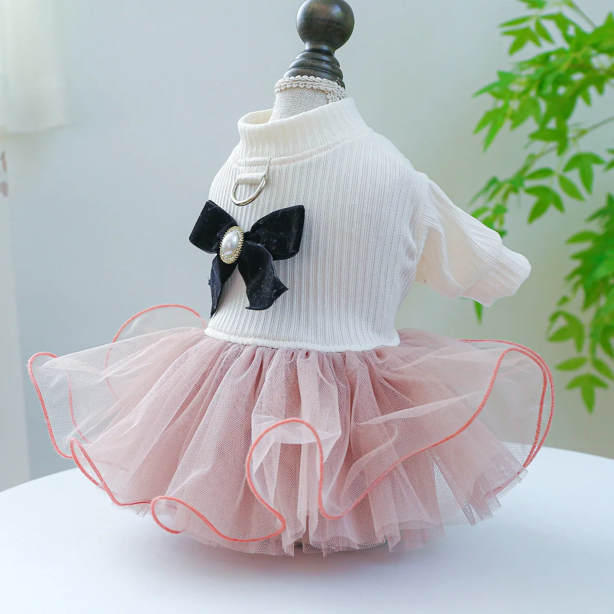 Spring Summer Pet Dog Cat Puppy Tutu Princess Dress Printed Lace Dog Skirt Pet Apparel Dog Dress