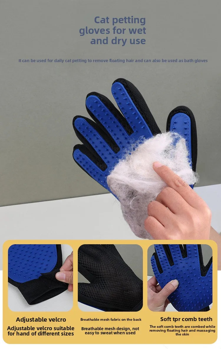 Pet Dog Cat Grooming Products Knotting Comb Straight Comb Nail Clipper File Hair Trimmer Hair Removal Comb Cleaning Beauty Set