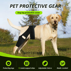 Pet Knee Brace Adjustable Comfortable Dog Leg Hip Brace Support Bar for Dog Hip Luxating Patella Post-operative Fixation New