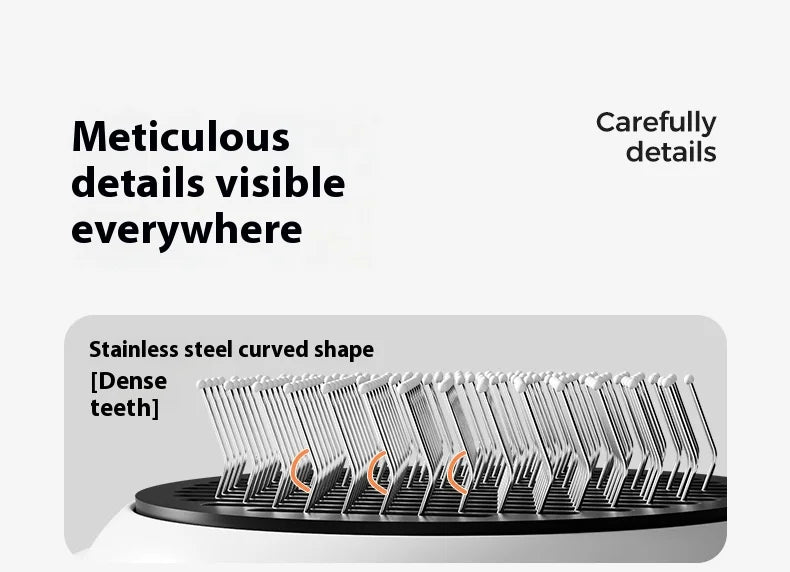 Self Cleaning Cat Brush Pet Grooming Tool Removes Loose Fur Magic Deshedding Comb for Cats Massage Slicker Brush Easy to Clean