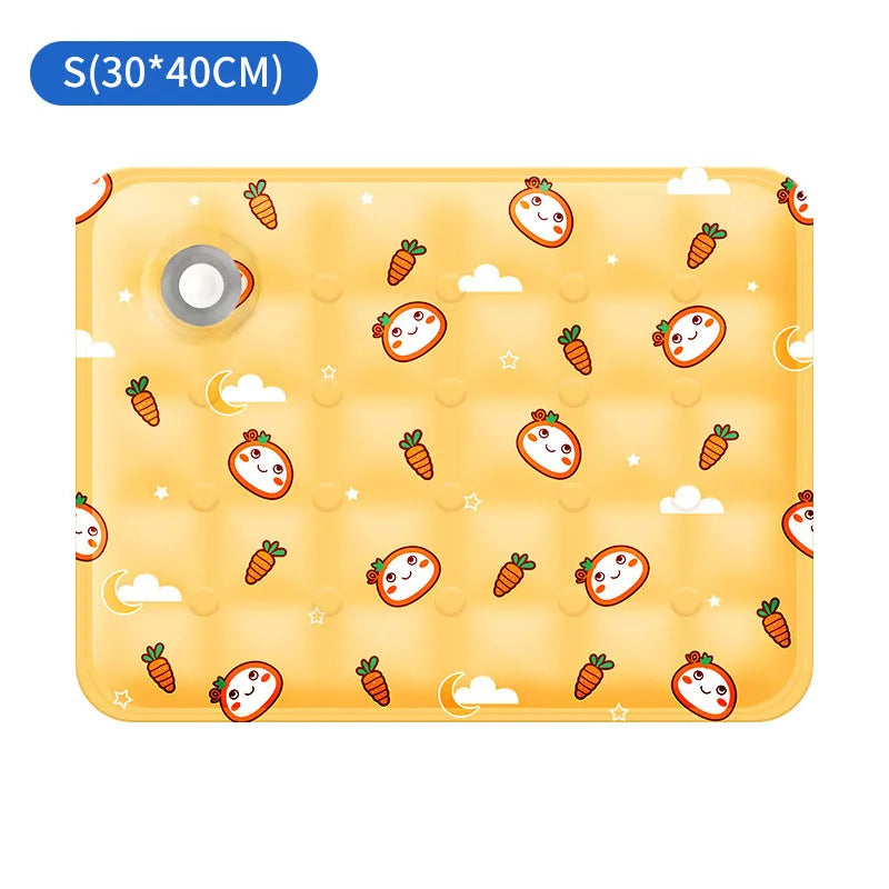 ❄️ Summer Cooling Gel Mat for Dogs & Cats – Ice Cushion Pet Cooling Blanket, Durable Water Mat for Bed, Sofa & Floor