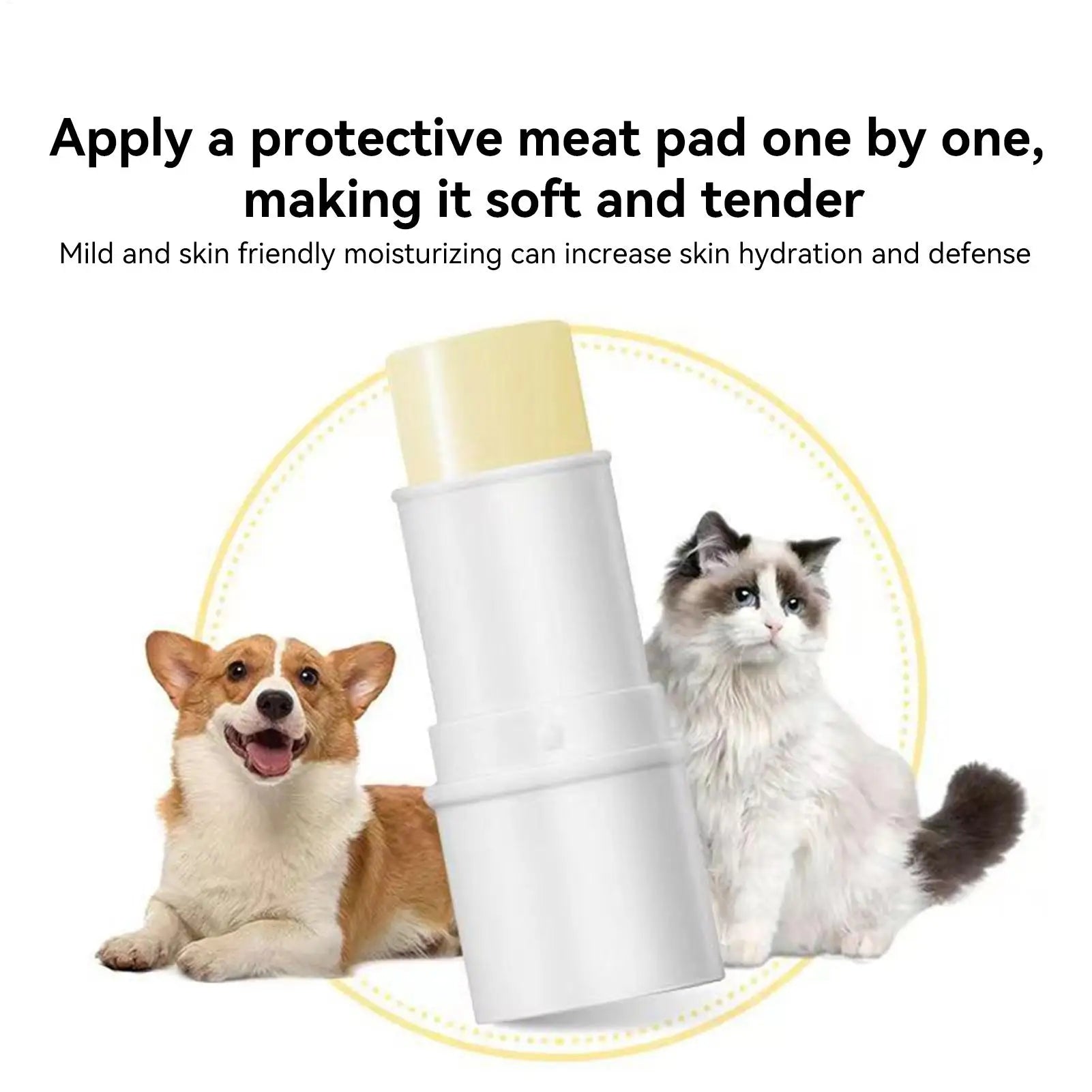 Dog Nose And Paw Balm Dog Paw Cream Cats Dogs Paw Protector Cream Pet Feet Moisturizer Cracked Nose Paws Dry Relief Feet Repair