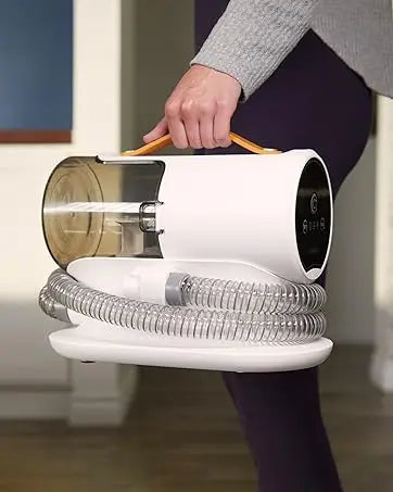 Dog Grooming Vacuum, Kit,12000Pa Strong Pet for S, 2L Large Capacity Shedding Hair, , 5 Tools, Quiet,PG100