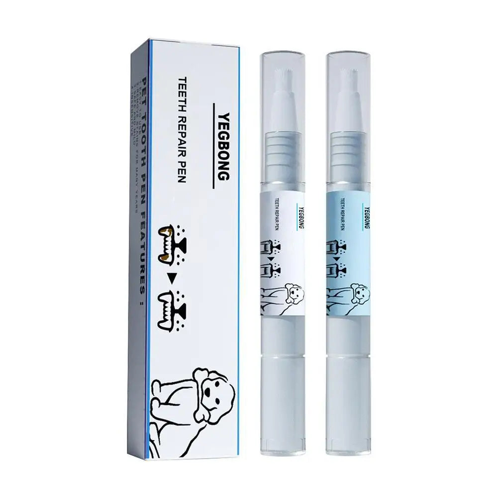 Teeth Cleaning Pen for Dog Pet Toothbrush Pen Dog Tartar Remover for Teeth Cat/Dog Tooth Whitening Pen Pet Oral Care Stick