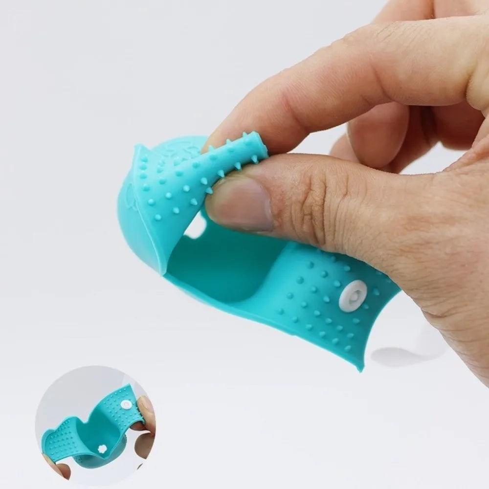 4PCS New Anti Scratch Cat Foot Cover Multifunctional Adjustable Pet Bath Cat Shoes Soft Pet Shoes