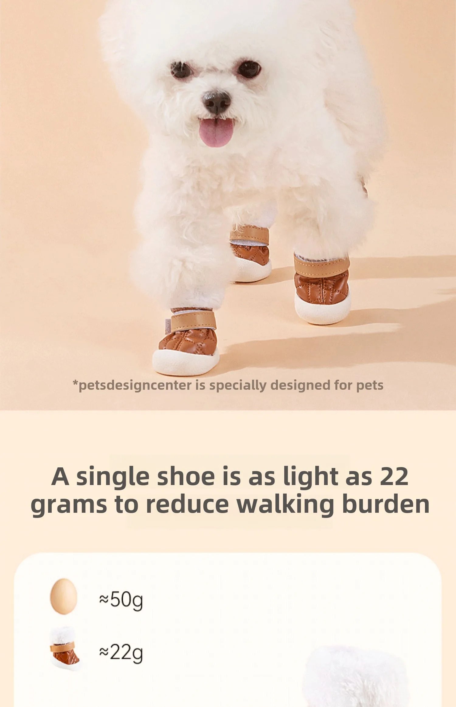 4pcs/set Pet Dog Shoes Winter Warm Shoes for Small Medium Dogs Anti-slip Puppy Rain Snow Boots Footwear Cat Dog Walking Sneakers