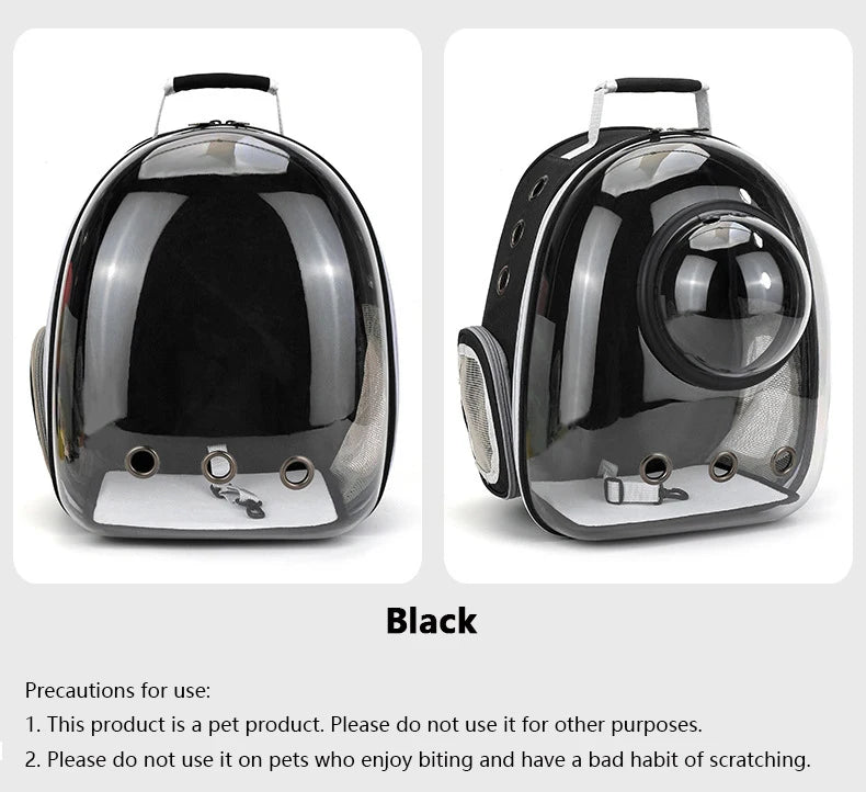 Cat Carrier Bag Outdoor Pet Shoulder bag Carriers Backpack Breathable Portable Travel Transparent Bag For Small Dogs Cats