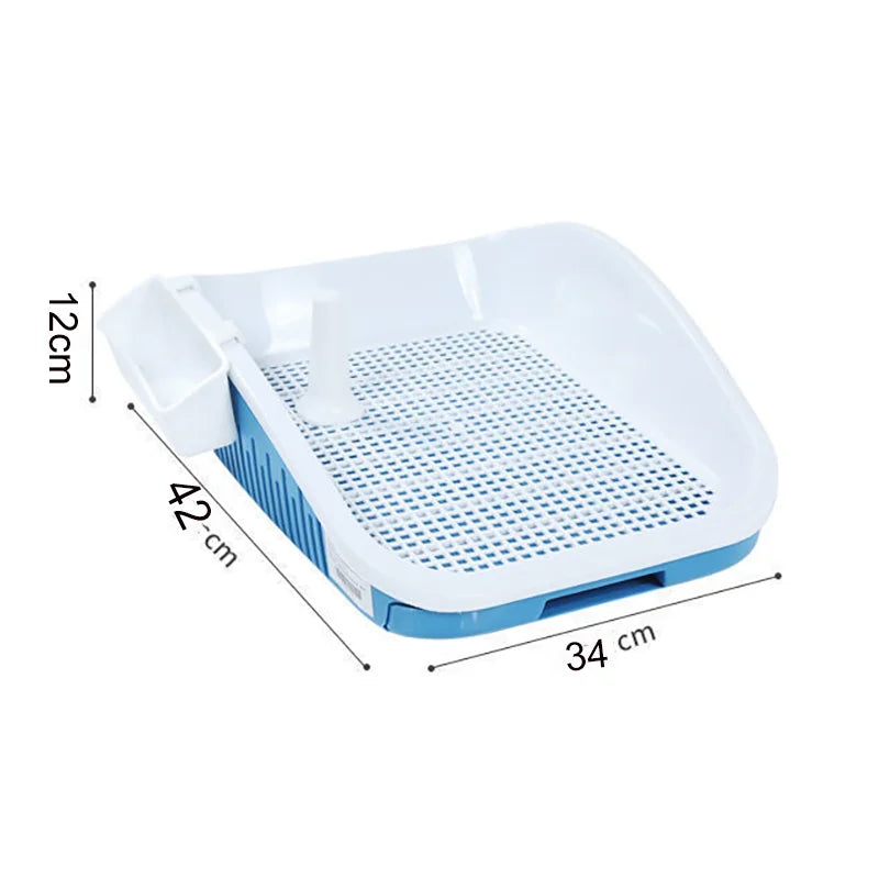 Animal Pet Dog Hygiene Cleaning Supplies Portable Dog Toilet Double Layer Dog Mat Training Cat Puppy Pee Toilet Accessories