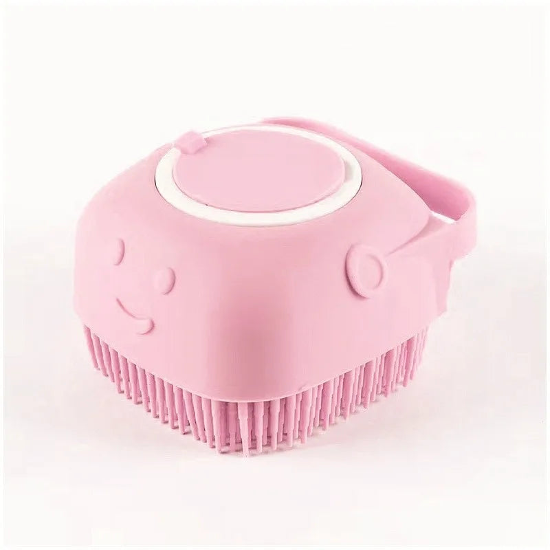Pet Bath Brush To Bathe Grooming Dog Cats Comb Short Hair Brush Pet Cat Bathroom Cleaning Tool Silicone Dog Bath Massage Gloves