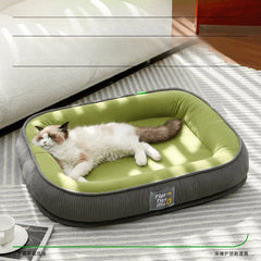 Pet Dog Kennel Four Seasons Can Be Disassembled and Washed Medium-sized Small Dog Winter Warm Winter Dog Sleeping Mat Cat Kennel