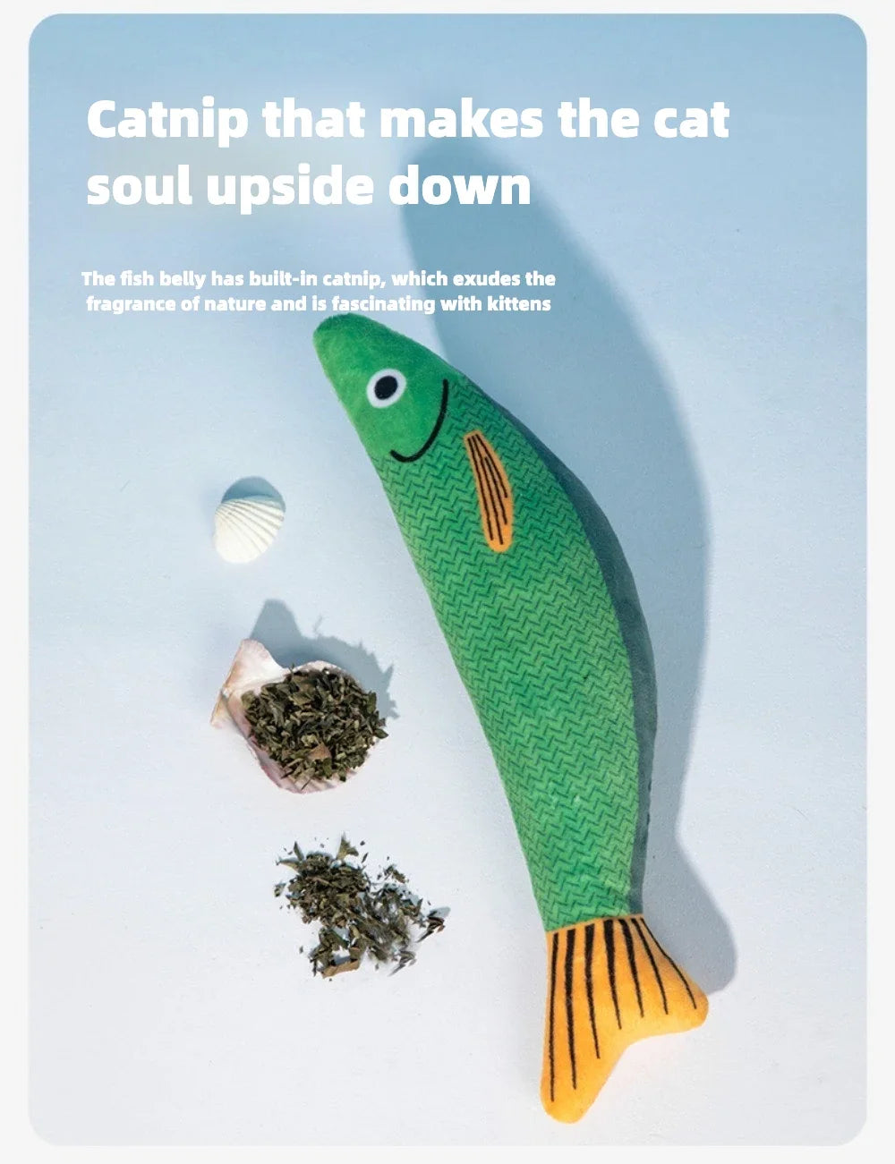 Simulation Fish Interactive Chew Toy for Cat, Catnip Toys, Pillow Toys for Kitty, Various styles，cute. Durable, premium