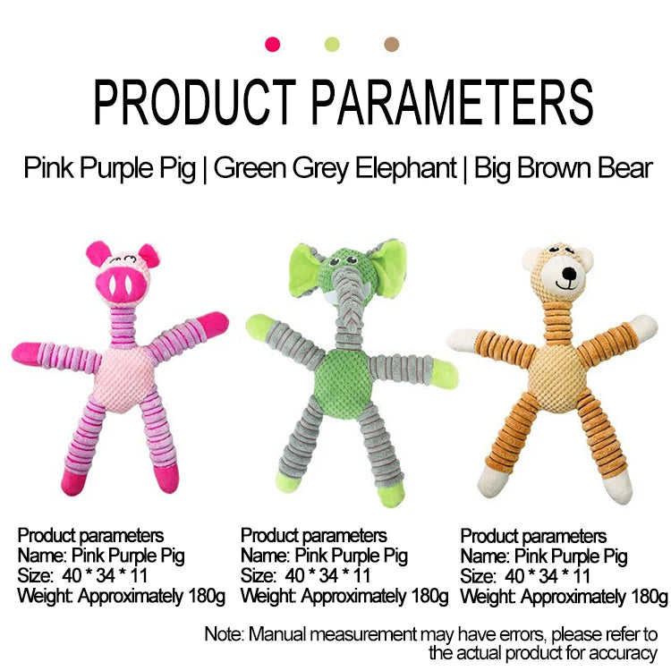 Plush Toy for Dog Soft Toy for Dogs Toy with Squeaker Games for The Interactive Dog Toys for Puppies GWJ05