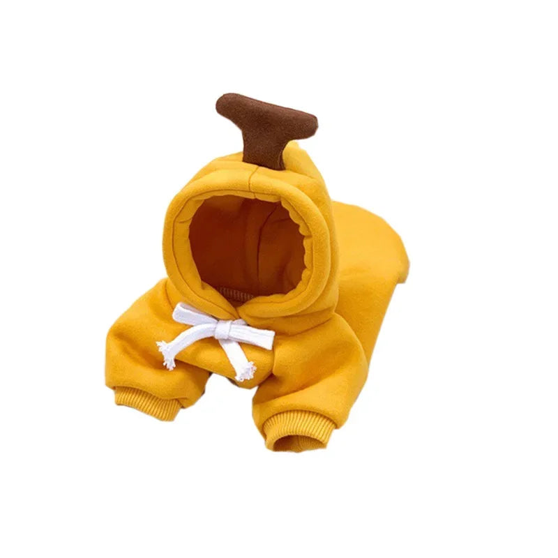 Winter Pet Hoodie Sweater Sports Cat Clothes for Cats Kitten Dog Pullovers Sweatshirt Fruit Animal Cosplay Pets Clothing Costume