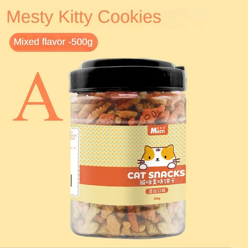 Chicken Breast Cat Snacks Freeze-dried Cat Treats Gain Weight Nutrition Hair Cheek Strips Cat Food Training Reward Kitty Snacks