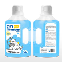 500ml Pet Shower Gel Gentle Cleaning Deodorizing Anti-itching Long-Lastin Fragrance Bath Shampoo for Puppy Cat Pet Care Supplies