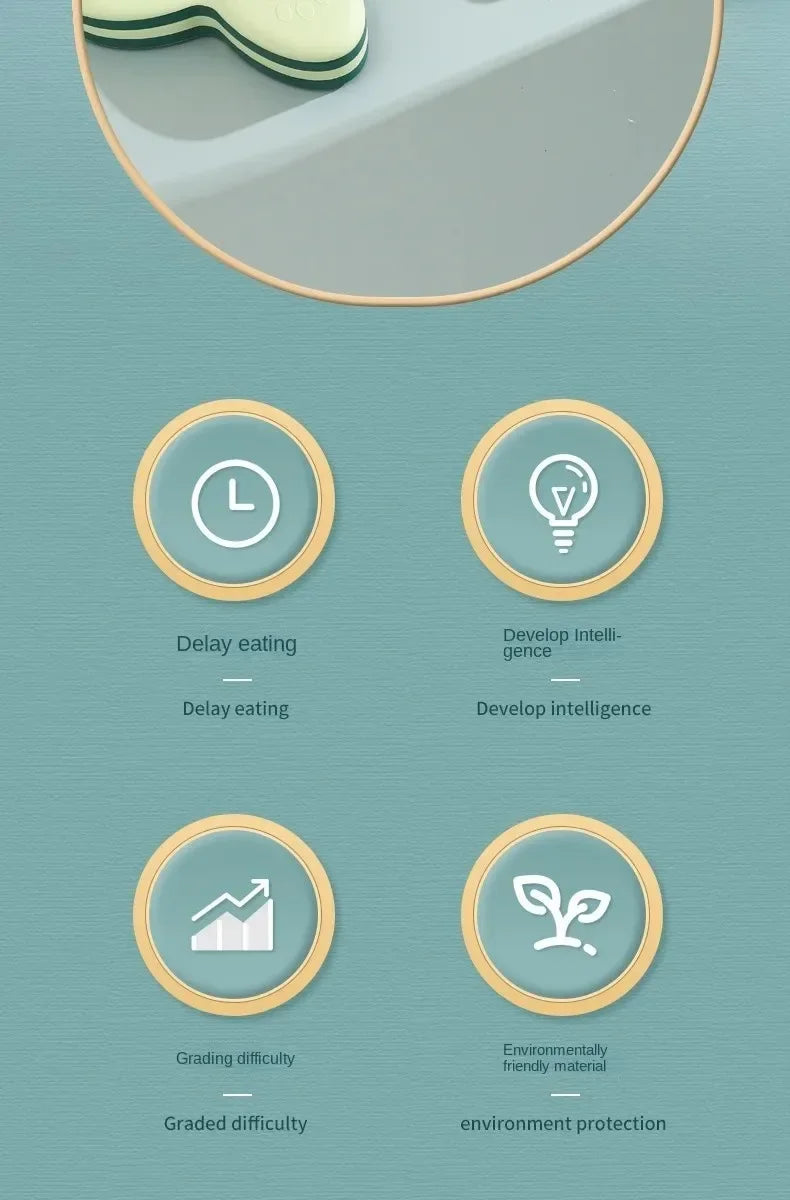 New Dog Puzzle Toys Slow Feeder Interactive Puppy Food Dispenser Slowly Eating Non Slip Bowl Cat Dogs Training Toys Pet Products