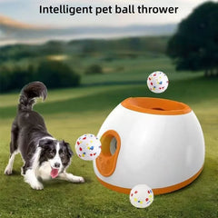 Intelligent Pet Ball Thrower Automatic Dog Toy Ball Launcher Three Adjustable Distances Toy Transmitter Pet Exercise Artifact