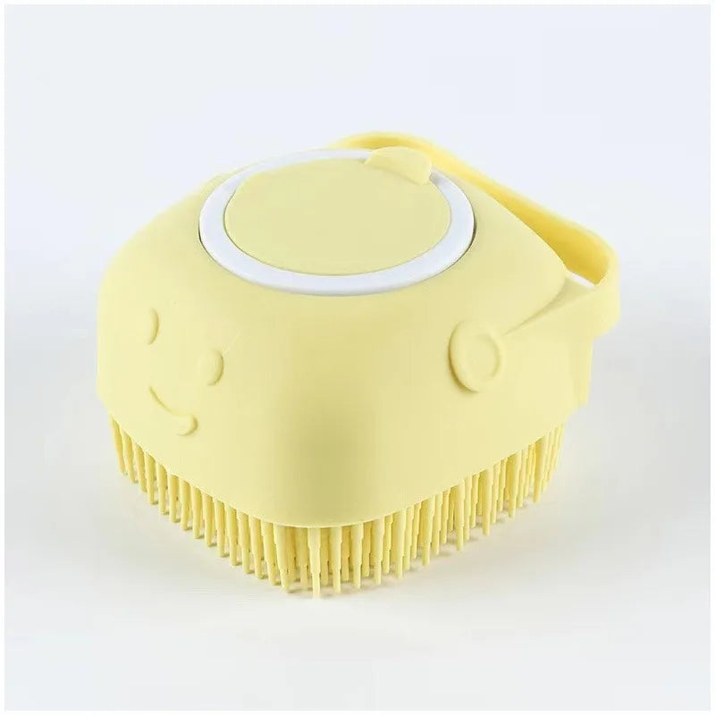Pet Bath Brush To Bathe Grooming Dog Cats Comb Short Hair Brush Pet Cat Bathroom Cleaning Tool Silicone Dog Bath Massage Gloves