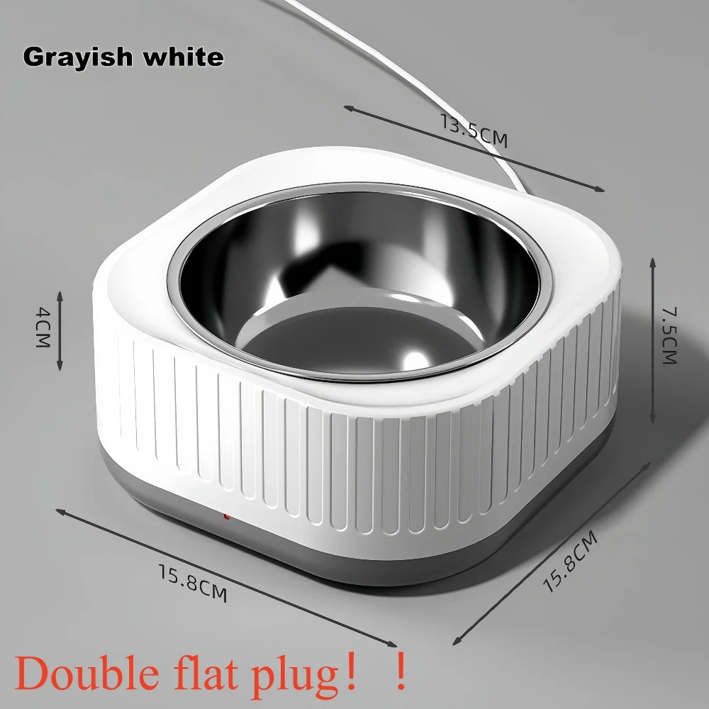 Cat Constant-Temperature Drinking Water Heater, Dog Automatic Heat-Retaining Bowl, Winter Constant-Temperature Pet Supplies