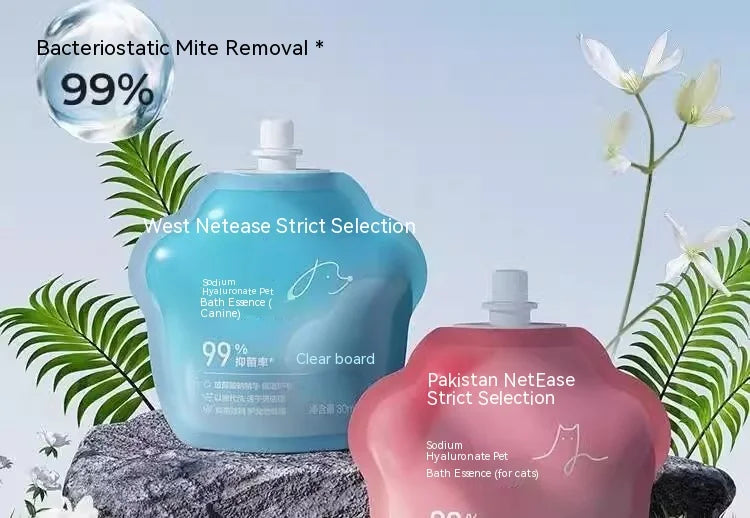 Pet Wash Free Gloves Cleaning Pet Decontamination Cleaning Massage Grooming Dog and Cat Supplies Wash Free Essence Gloves