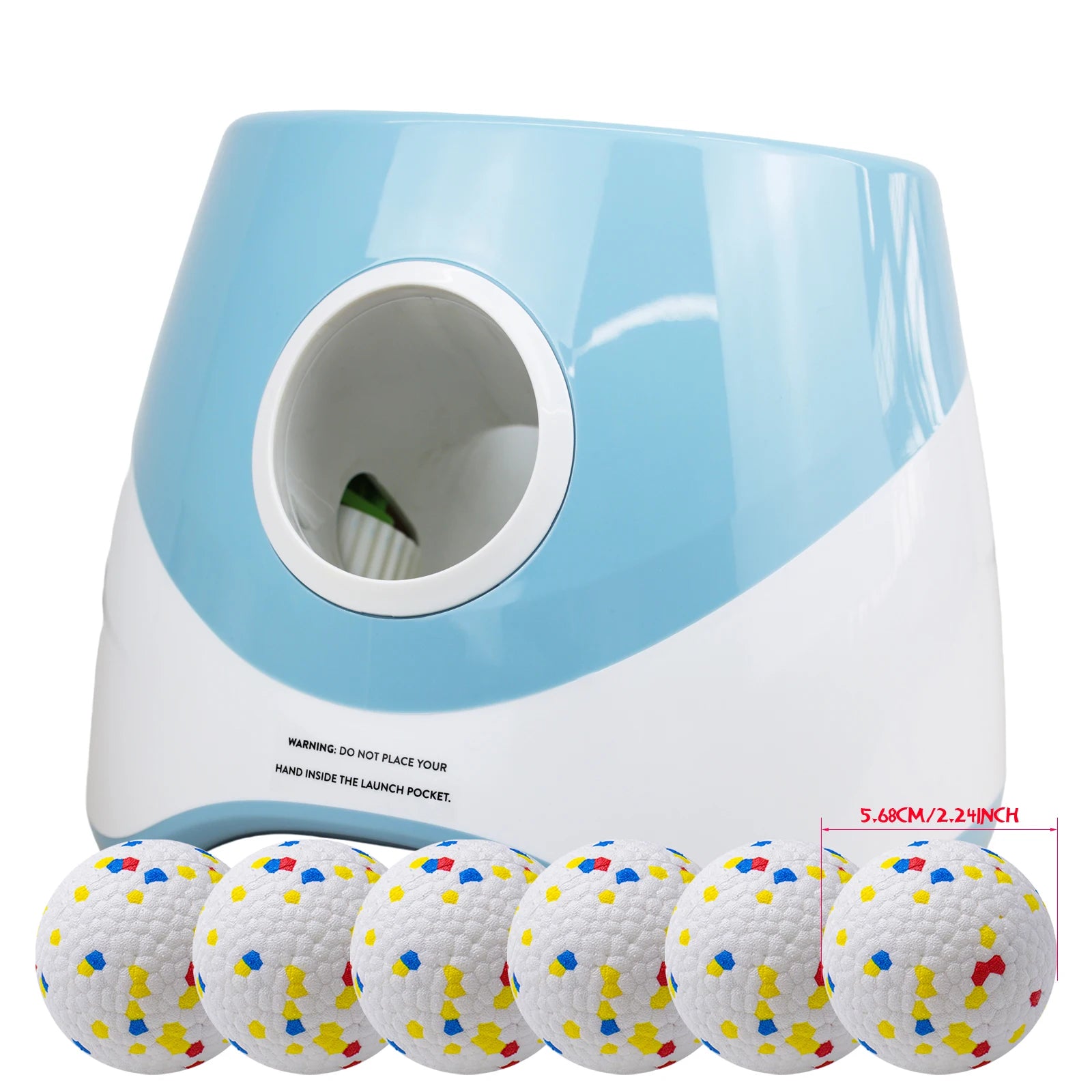 Dog Tennis Ball Launcher Dogs Chase Automatic Toys Automatic Fun Interactive Machine Fun Interactive Catapult Throw Rechargable