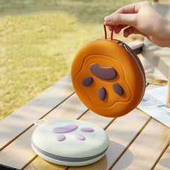 2 in 1 Foldable Pet Food Bowl Portable Silicone Puppy Dual Bowl Outdoor Travel Dog Drinking Bowl Folding Cat Bowls Dog Bowls
