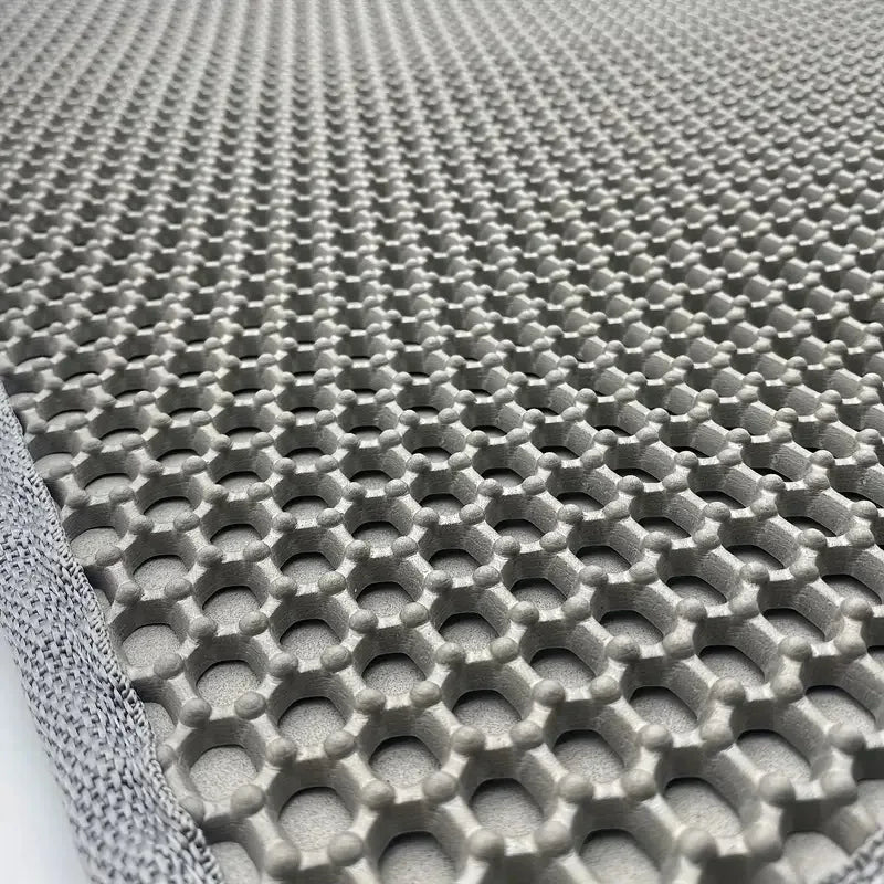 Large Cat Litter Mat Waterproof Double Layer Non-Slip Washable Pet Litter Box Mat Durable Sand Trapper Cat Scratcher