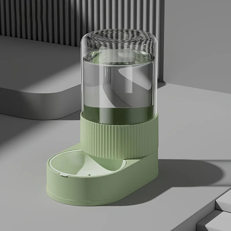 Large Capacity Cat Feeder Automatic Cat Water Dispenser Cat Food Bowl Gravity Food Storage Container for Cats Dogs Pet Supplies