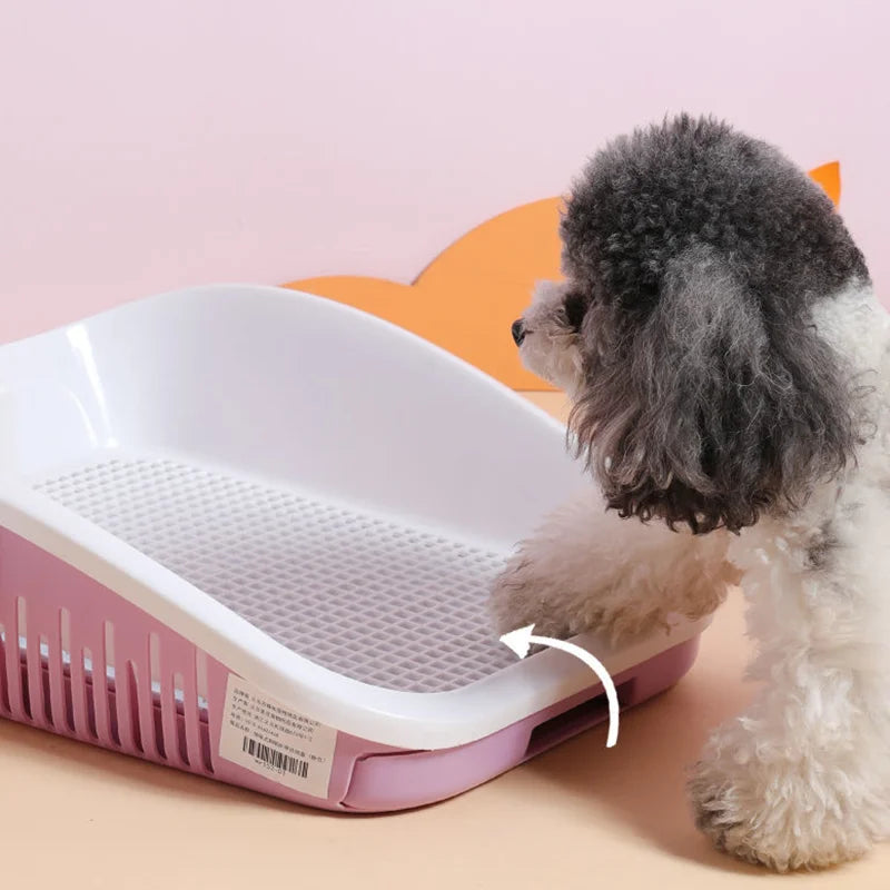 Animal Pet Dog Hygiene Cleaning Supplies Portable Dog Toilet Double Layer Dog Mat Training Cat Puppy Pee Toilet Accessories