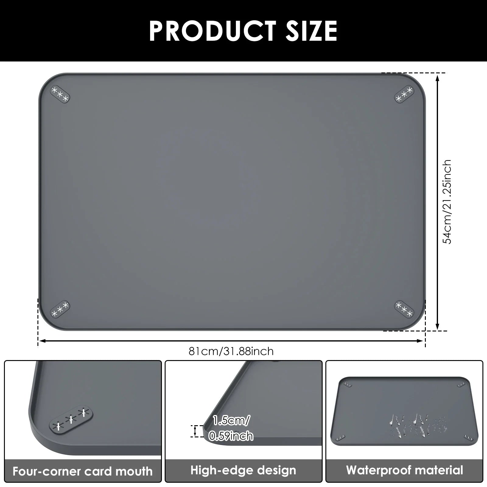 Dog Toilet Silicone Pee Pad Holder Foldable Leak Proof Foldable Puppy Potty Training Pad for Floor Protection Pet Supplies