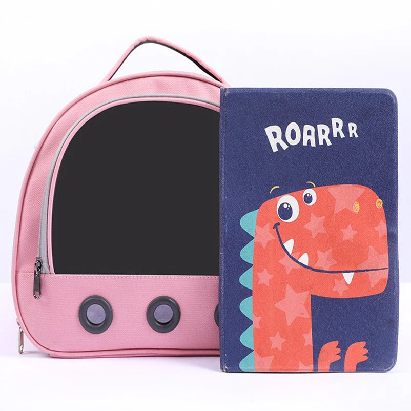Cat Dog Bird Rabbit Carrier Bag With Thick Cotton Cushion Pet Aviation Backpack Anti-suffocation Portable Travel Bag Pet Dog Bag