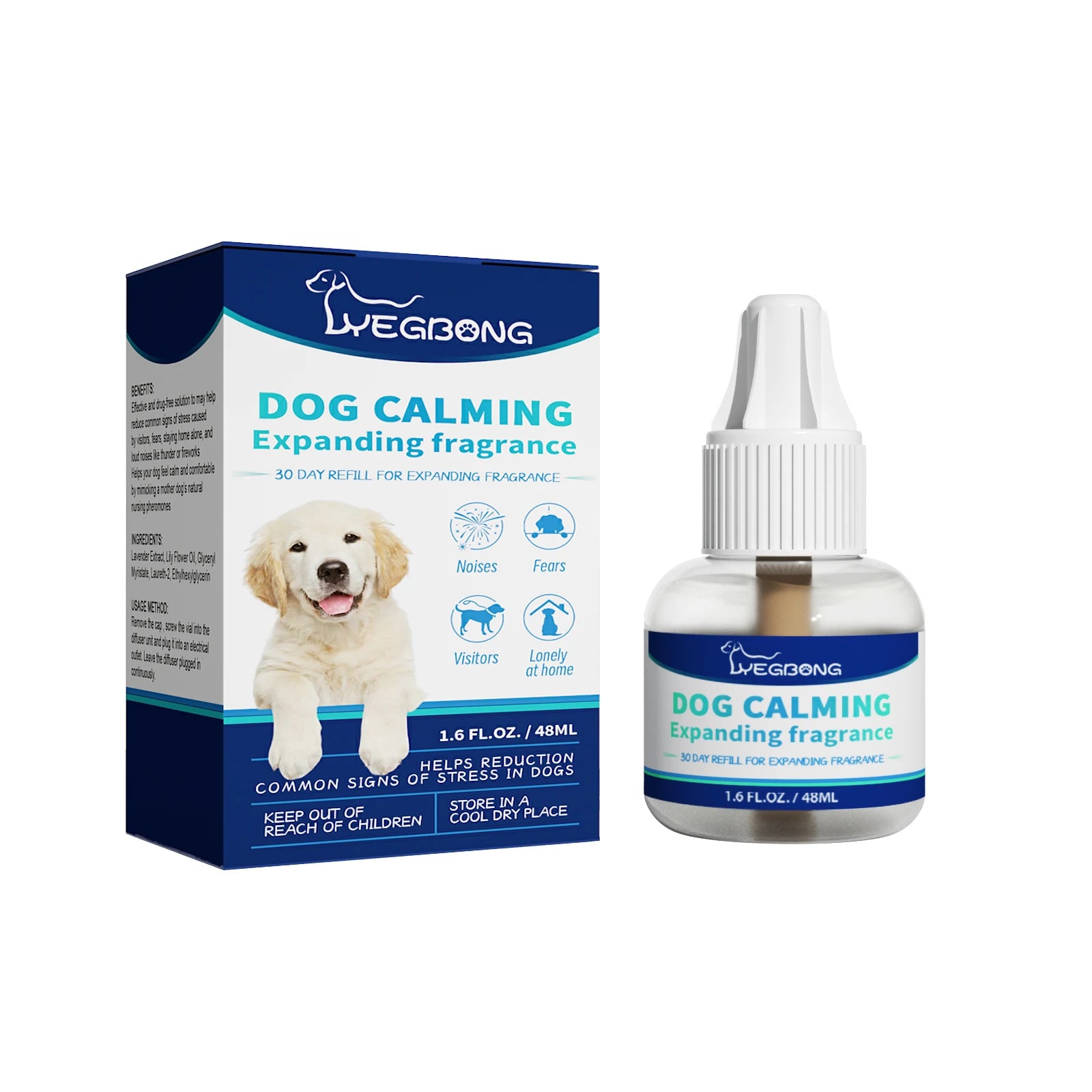 Pet Emotion Care Liquid: Calming and Soothing Care Liquid to Relieve Anxiety in Cats and Dogs