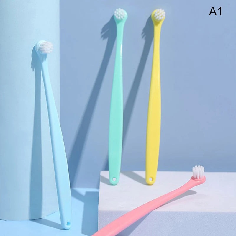 Dog Toothbrush Dog Teeth Cleaning Small Head Brush for Dogs Teeth Mouth Cleaning Tools Pet Grooming Cat Toothbrush Pet Products