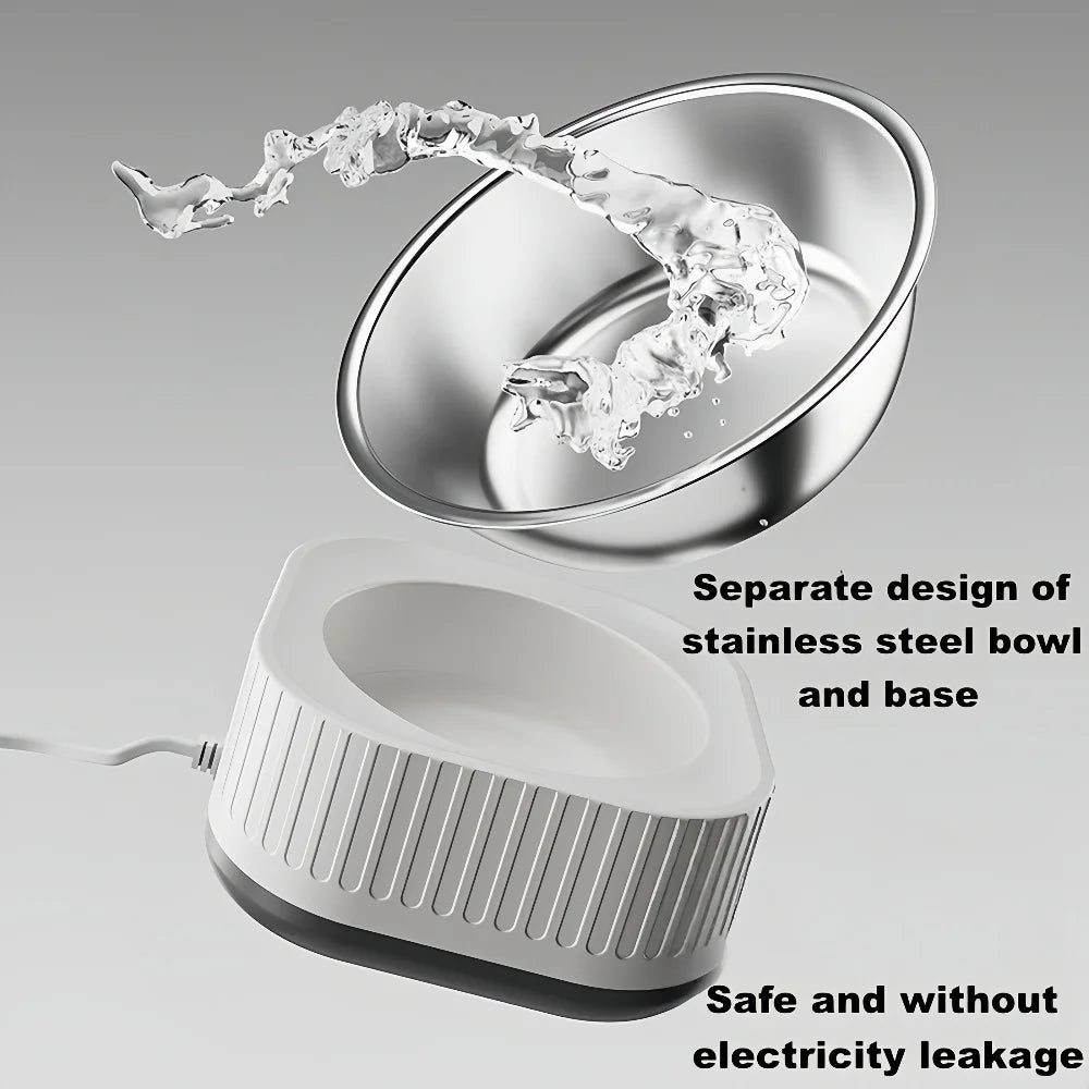 Cat Constant-Temperature Drinking Water Heater, Dog Automatic Heat-Retaining Bowl, Winter Constant-Temperature Pet Supplies