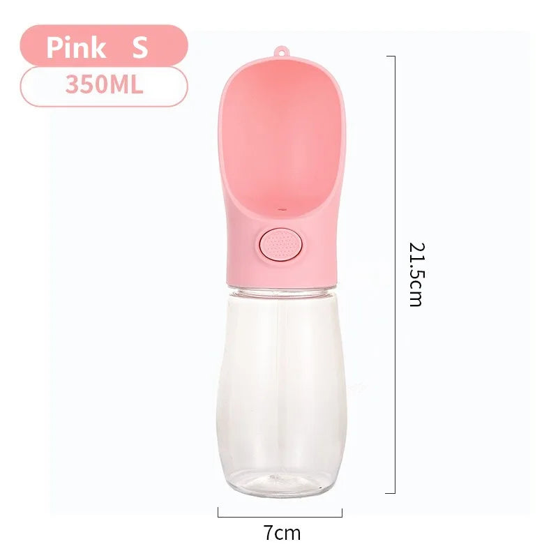 350/500ML Water Bottle for Dogs Portable Drinking Water Bottle for Small Large Pet Cat Outdoor Leakproof Walking Drinking Bowls