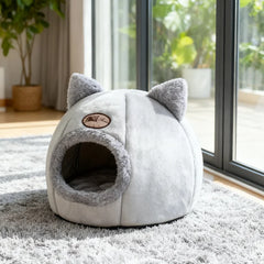Winter Warm Cat Nest Soft Material Three Models Comfortable Mat Bottom Waterproof Pet Nest House Living Room Bedroom Deep Sleep