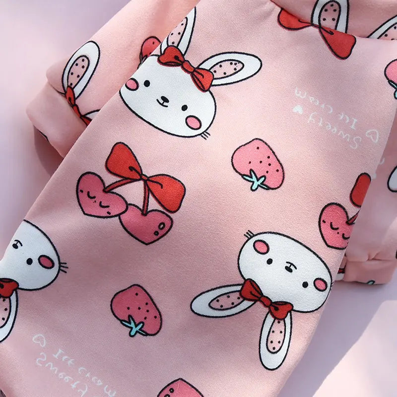 Small Dog Hoodie Coat Winter Warm Pet Clothes for Bulldog Chihuahua Shih Tzu Sweatshirt Puppy Cat Pullover Dogs