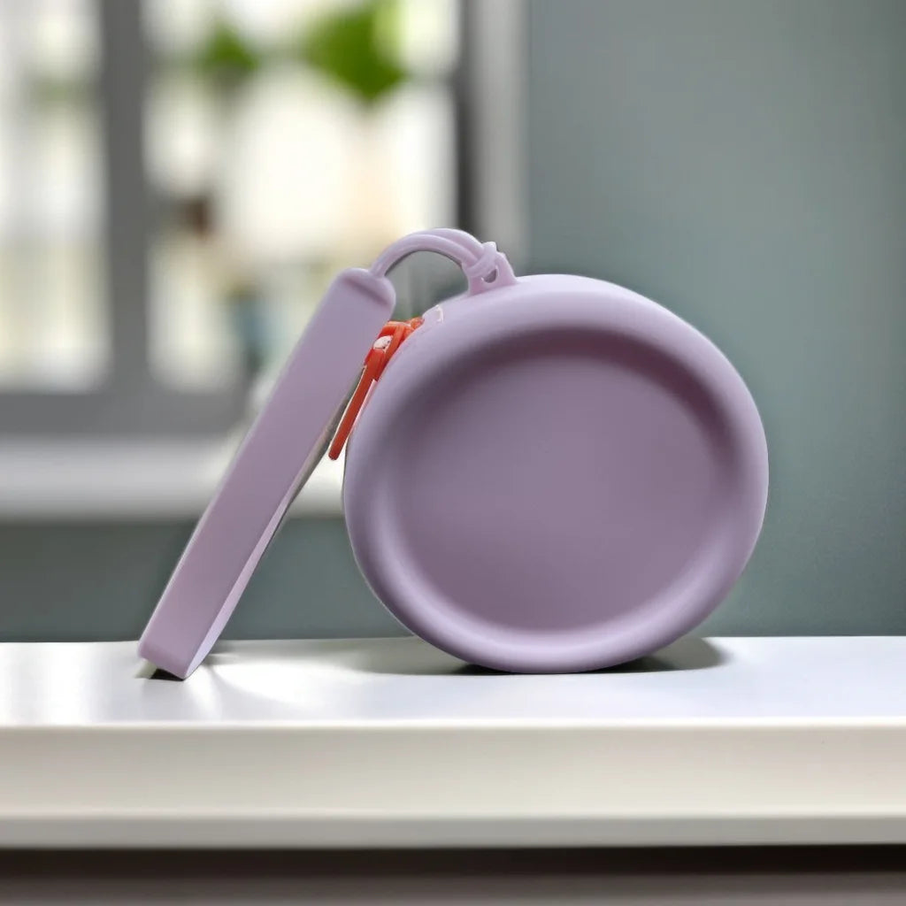 1Pc Pet Supplies Silicone Dog Food Bag Outdoor Training Dog Training Dog Treat Training Pouch Waterproof Dog Snack Training Bag