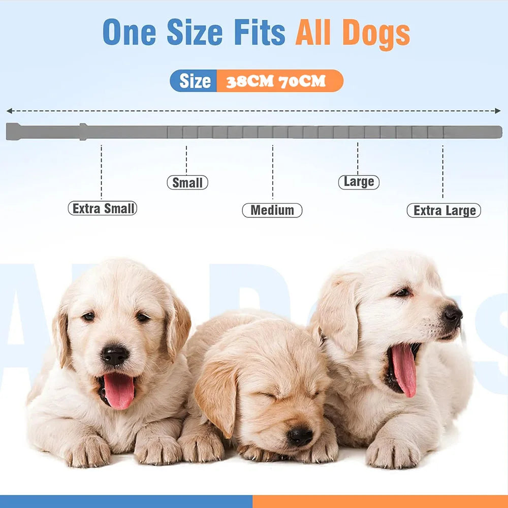 Natural Dog Pheromone Calm Collars Calming Collar for Dogs Cats Pet Relief Anxiety Stress Separation Relieve Bad Behavior 60Days