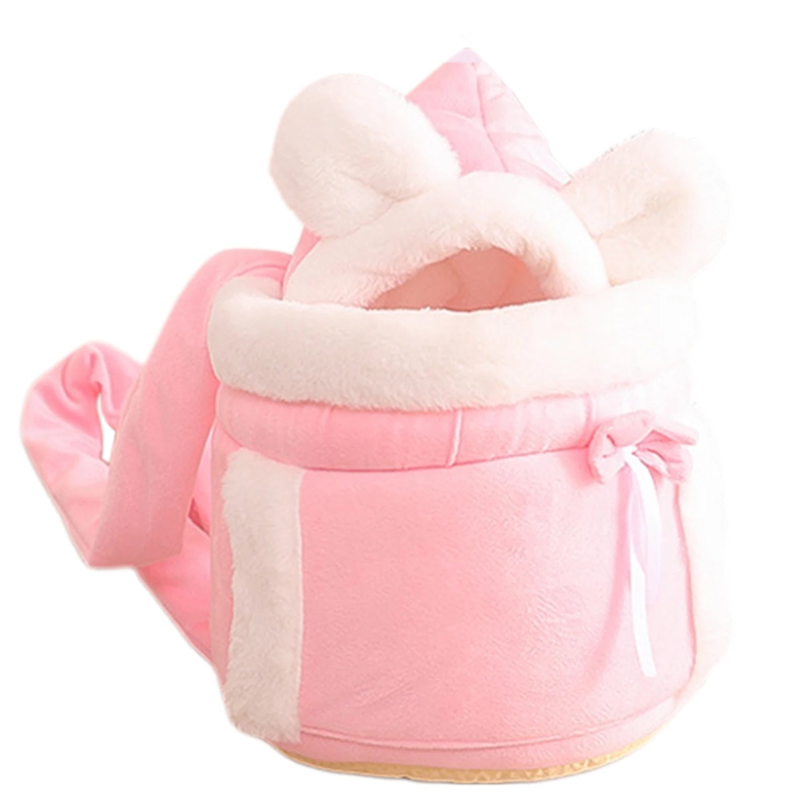 Pet Carrier Bag Cat Dogs Plush Backpack Outdoor Travel Walking Winter Warm Nest Kitten Puppy Hanging Chest Portable Carriers