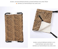 Plush Cat Hammock Autumn Winter Pet Mats for Cats Hamster Adjustable Hammocks Kitten Accessories Supplies Hanging Cage Bed