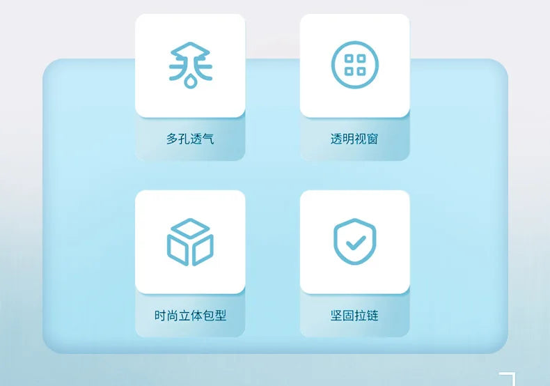 Pet Carrier Backpack for Cats Three-Sided Breathable Thickened Wear-Resistant Sun-Protective Travel Cat Bag Portable Pet Luggage