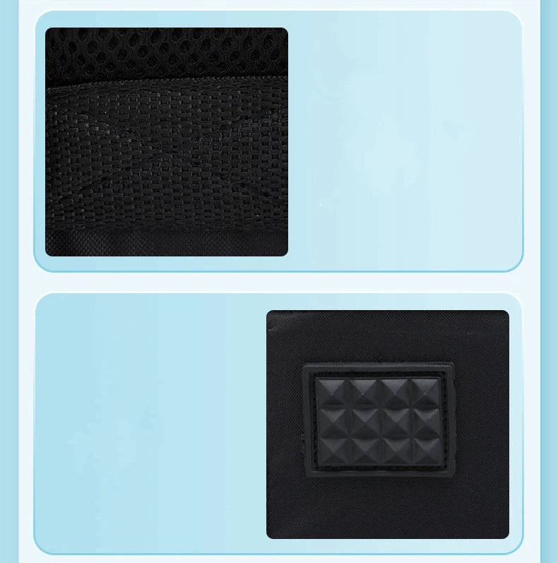 Pet Carrier Backpack for Cats Three-Sided Breathable Thickened Wear-Resistant Sun-Protective Travel Cat Bag Portable Pet Luggage