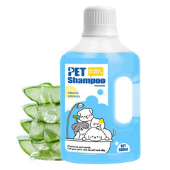 500ml Pet Shower Gel Gentle Cleaning Deodorizing Anti-itching Long-Lastin Fragrance Bath Shampoo for Puppy Cat Pet Care Supplies