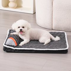 Medium Dog Kennel Washable Small Cat Nest Remolvable Elastic Cat Bed for Dog Sleeping Mat Puppy Sofa Cushion with pillow