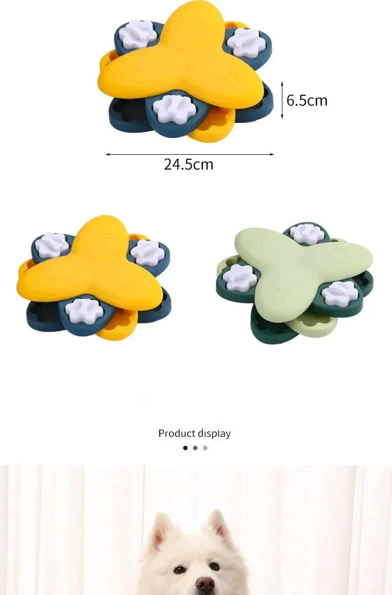 New Dog Puzzle Toys Slow Feeder Interactive Puppy Food Dispenser Slowly Eating Non Slip Bowl Cat Dogs Training Toys Pet Products