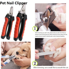 Pet Nail Clipper Claw Scissors for Dogs Cat Claw Scissors Dog Cutting Nails Coupe Griffe Chat Large Dog Nail Clippers GZJJ01